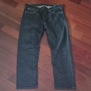 Calvin Klein Jeans Men's Dark Blue Straight Leg Denim